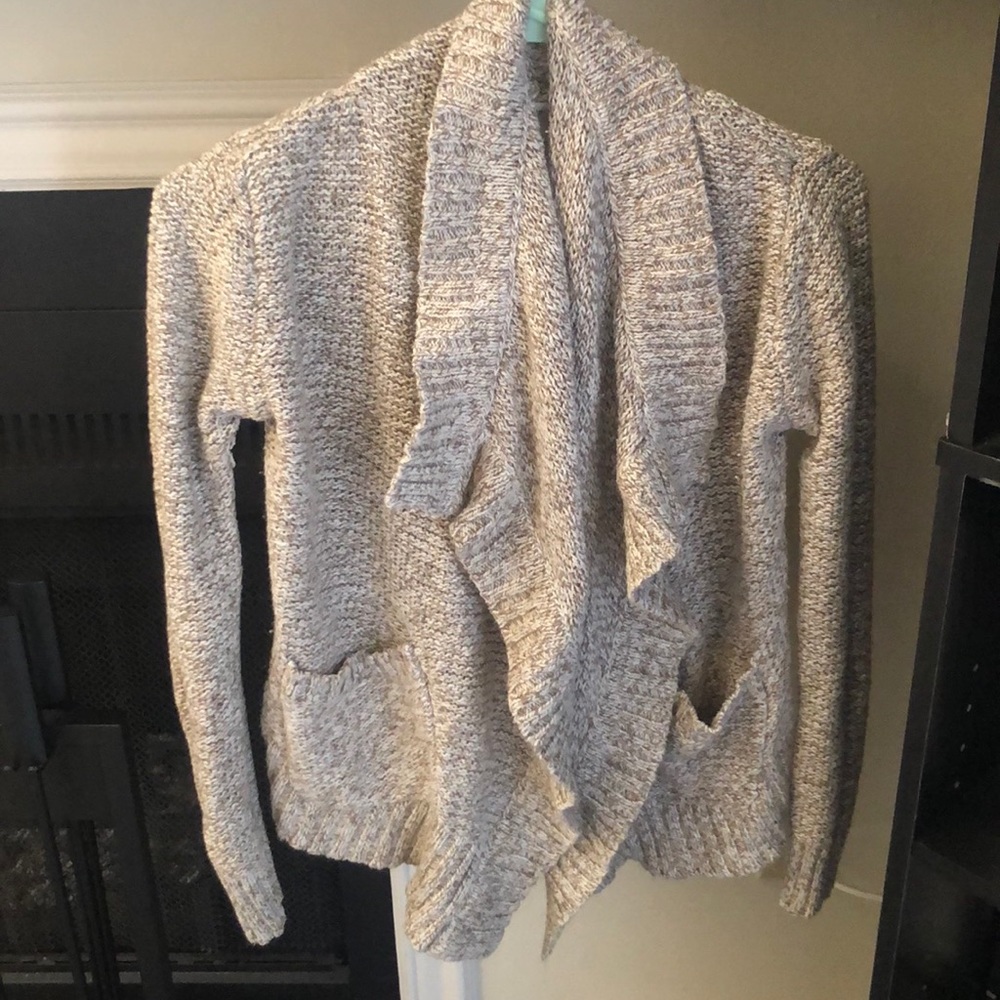 Knit open cardigan!